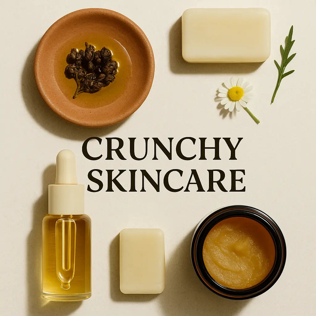crunchy-approved skincare line redefining purity. 100% waterless, whole-plant, organic professional skin care crafted for sensitive