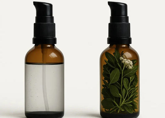 other skincare brands with 70 percent water vs. TSORI with whole plant actives, no filler