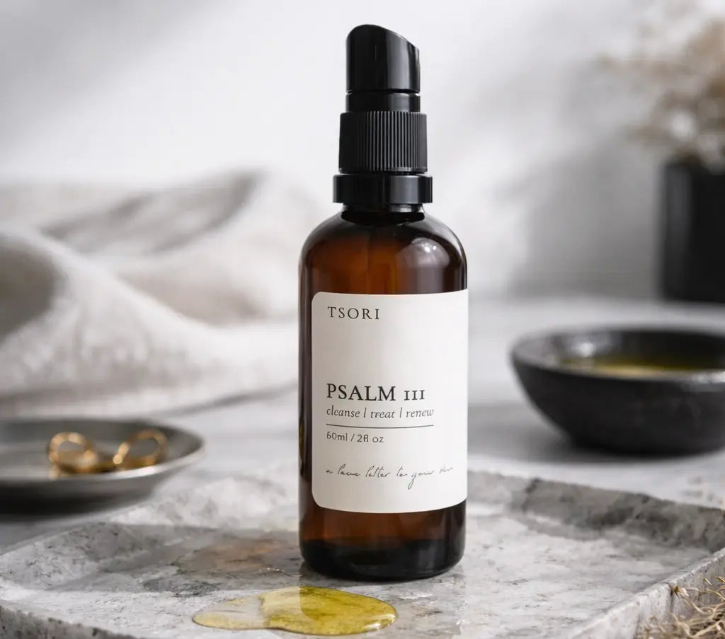 oil cleanser formulated for reactive and overstimulated skin